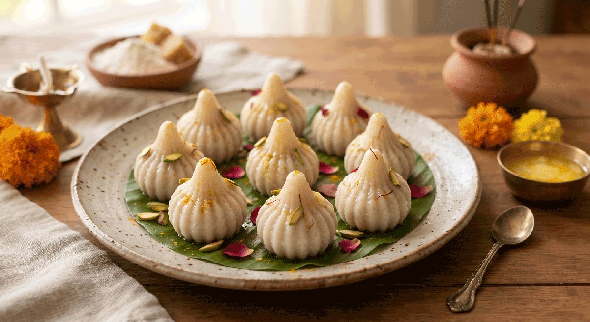 Traditional Ukadiche Modak